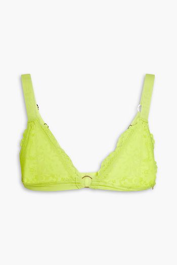 Stella McCartney, Intimates & Sleepwear, Nwt 2 Stella Mccartneyevelyn  Skating Neon Corded Lace Underwired Bra