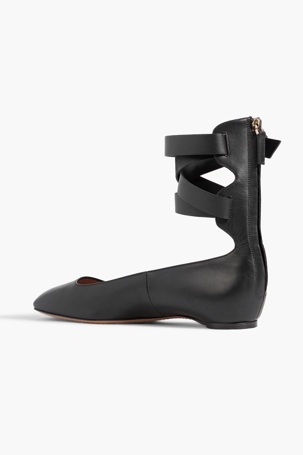 VALENTINO GARAVANI Leather ballet flats THE