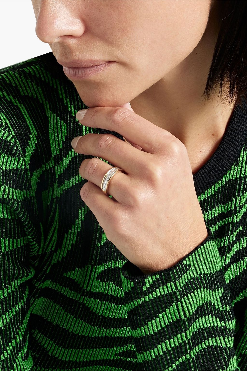 ADINA REYTER 14-karat gold diamond ring