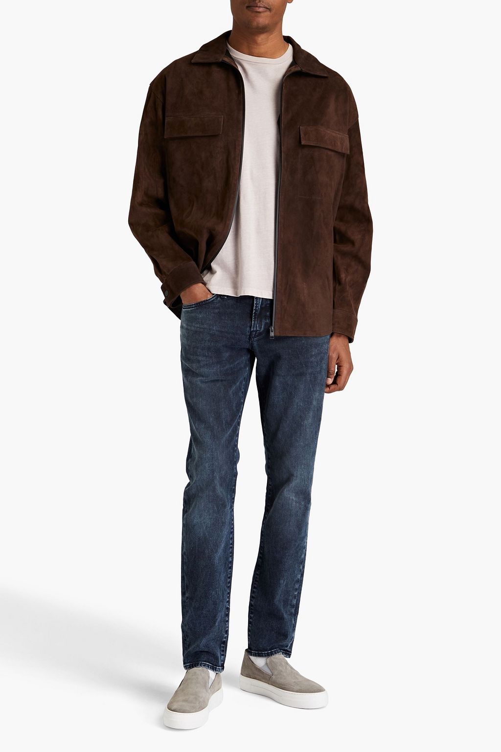 FRAME L'Homme slim-fit denim jeans