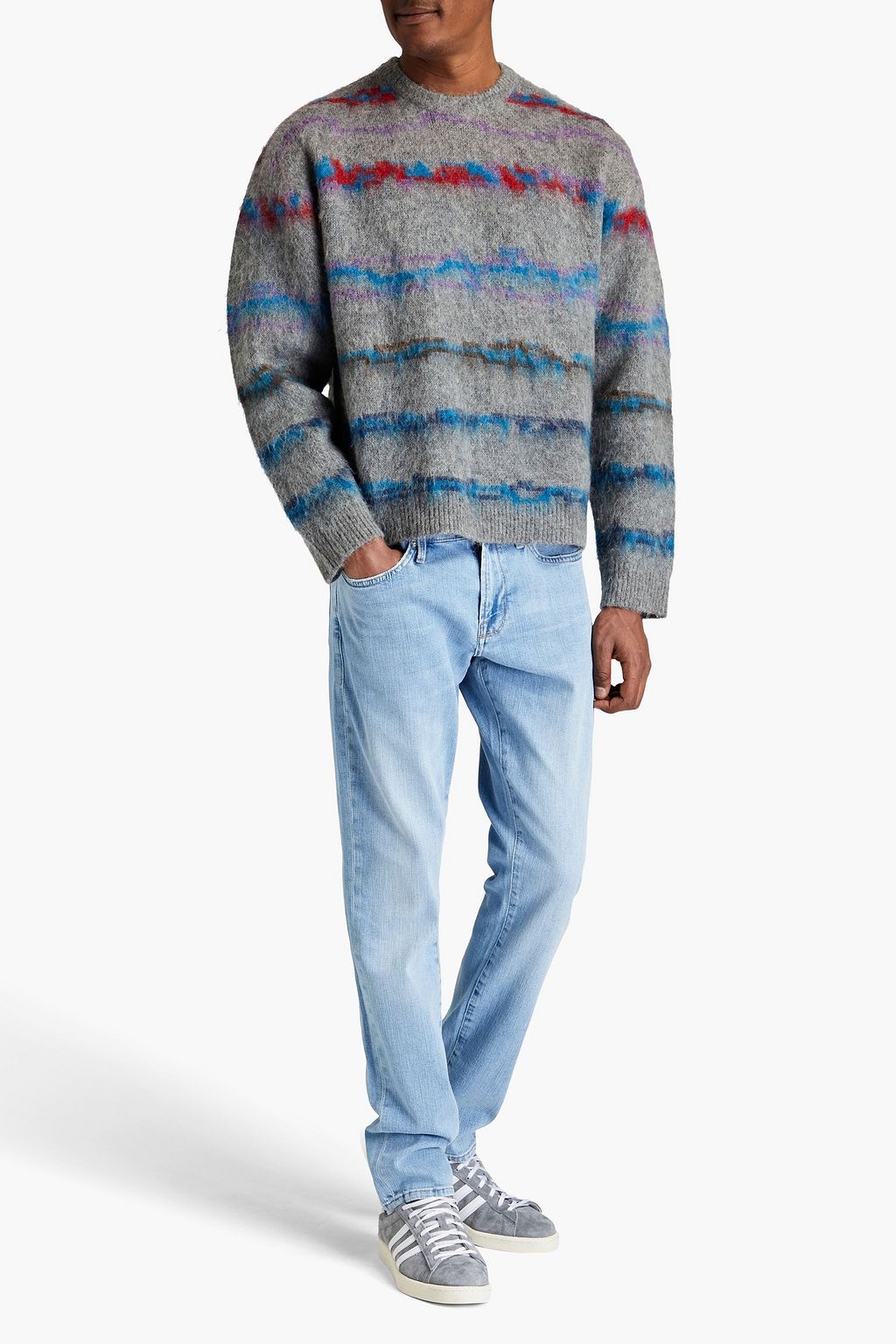 FRAME L'Homme slim-fit denim jeans