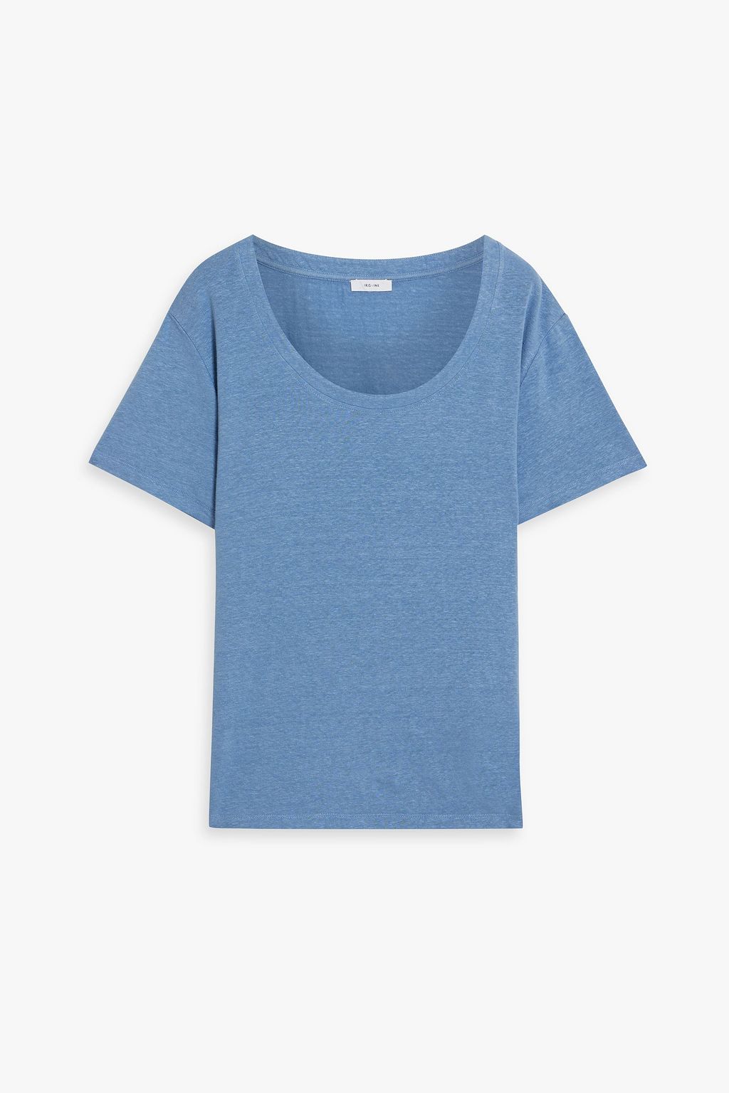 IRIS & INK Tessa slub linen-blend jersey T-shirt | THE OUTNET