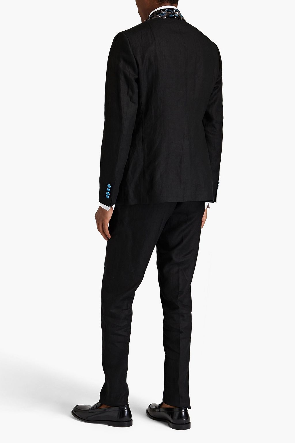 DOLCE & GABBANA Sequinembellished linen suit THE