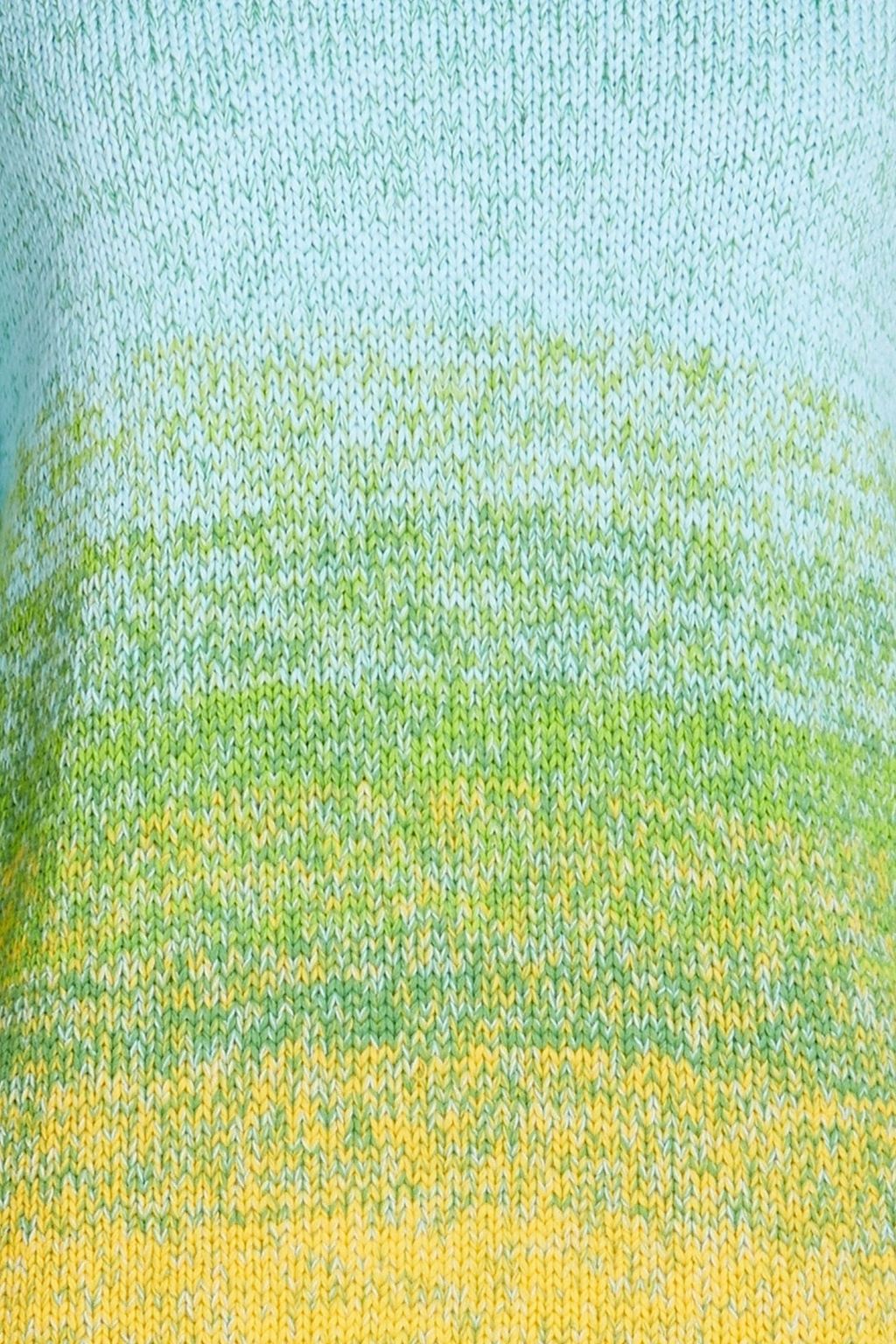 OSCAR DE LA RENTA Pullover aus Baumwolle mit Farbverlauf