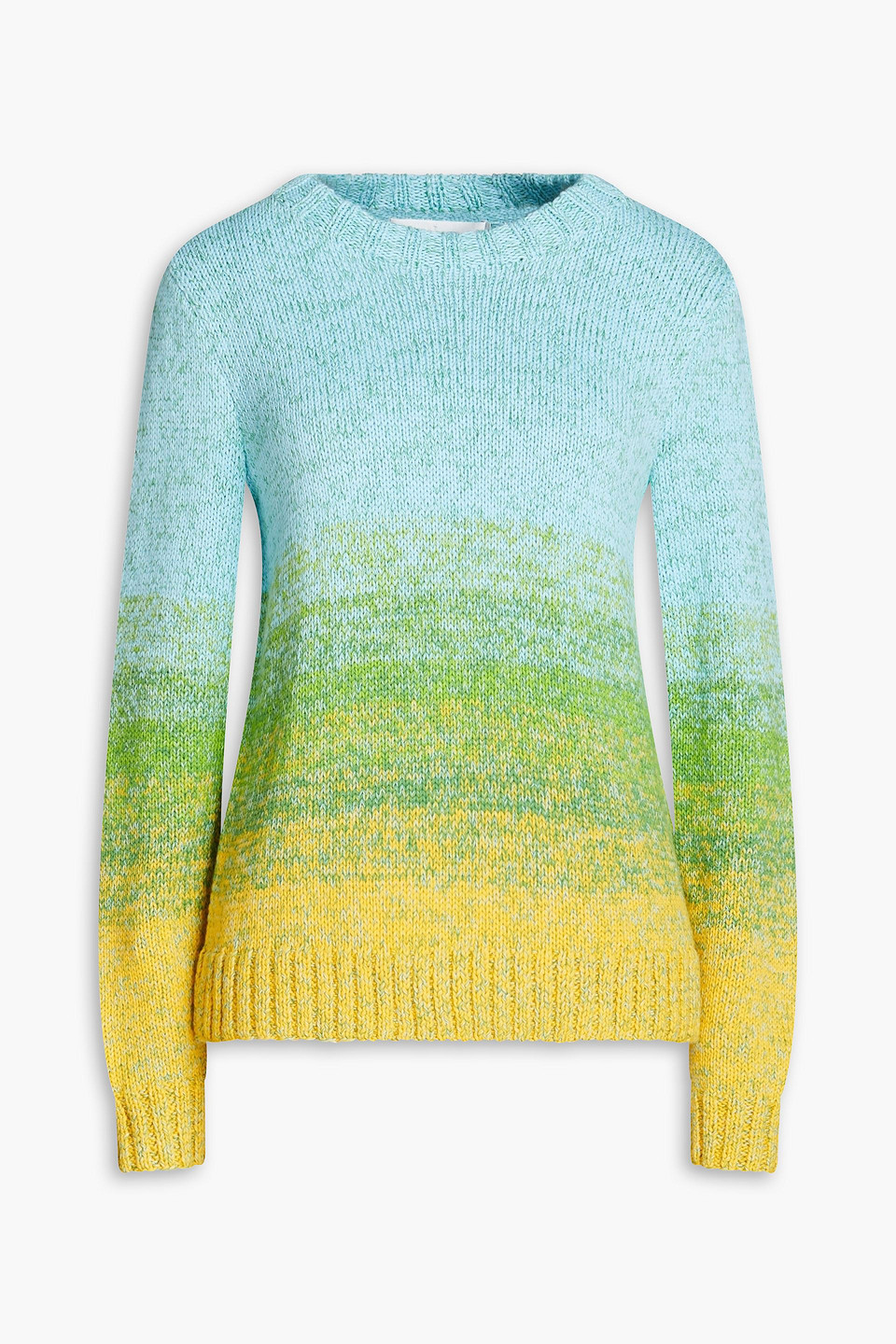 Oscar de la Renta - Dégradé cotton sweater