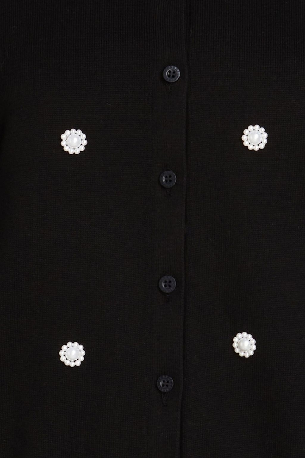 OSCAR DE LA RENTA Embellished cotton cardigan THE