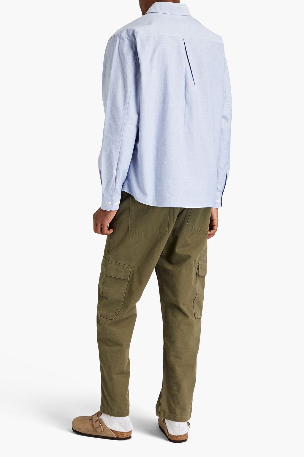 JOHN ELLIOTT Cloak cotton Oxford shirt