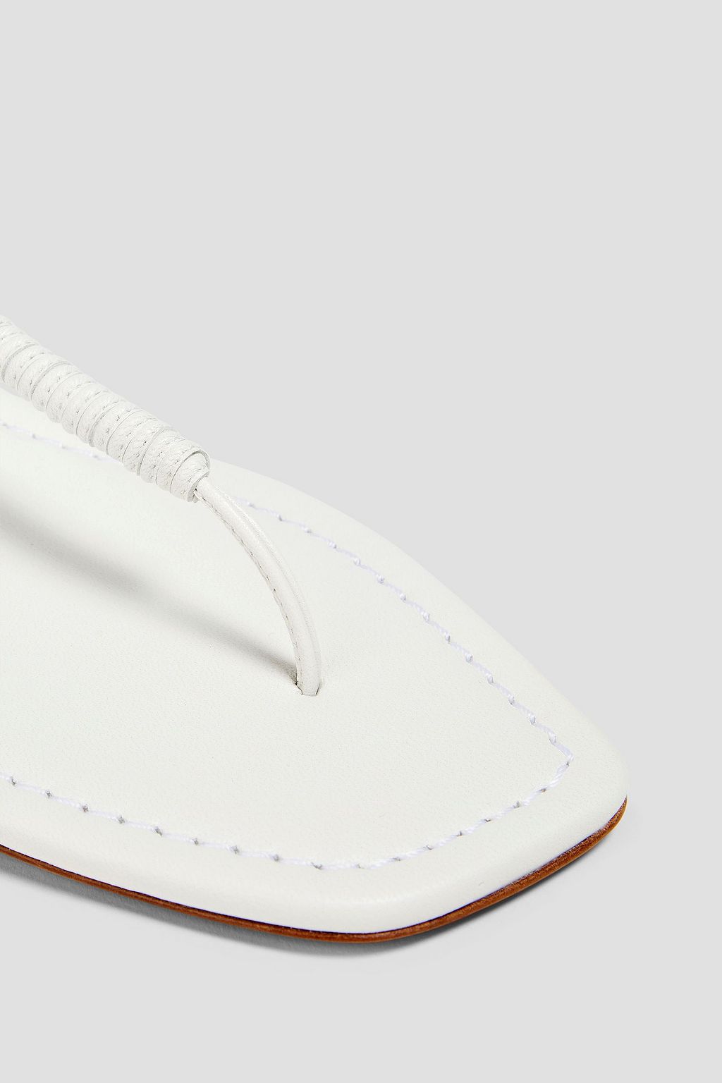 AQUAZZURA レザー サンダル