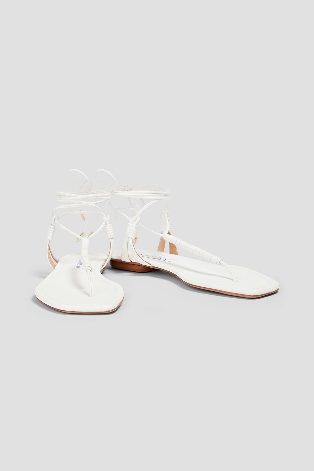 AQUAZZURA レザー サンダル