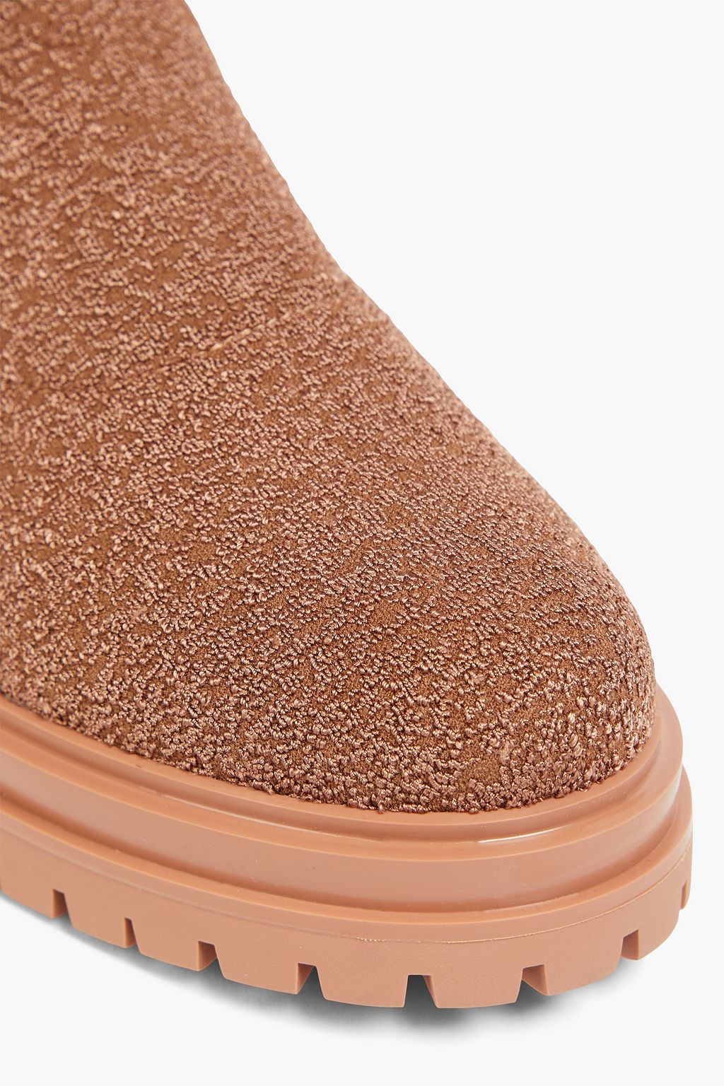 GIANVITO ROSSI Chester stretch-knit Chelsea boots