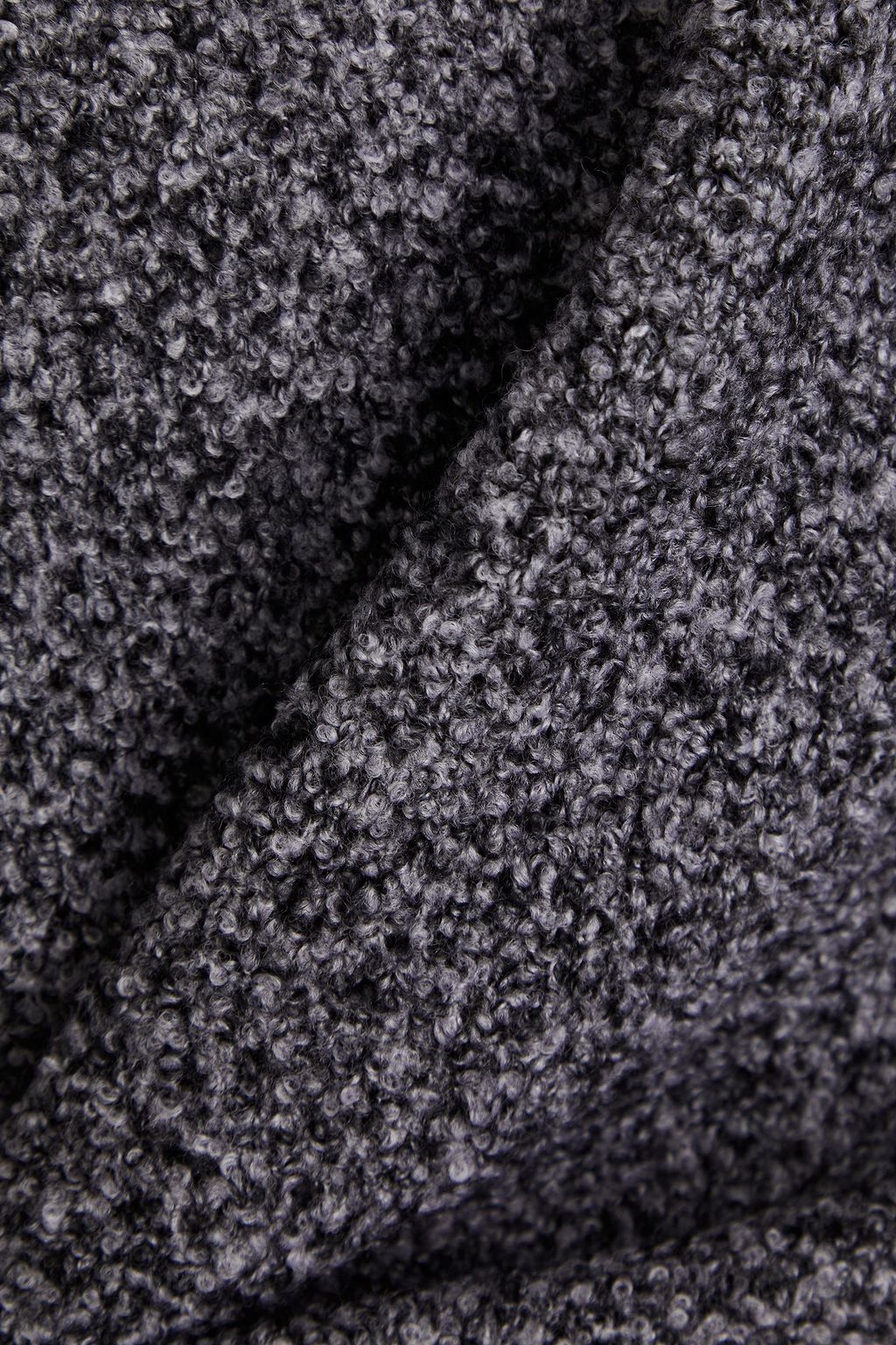 JOHN ELLIOTT Bouclé-knit merino wool-blend sweater