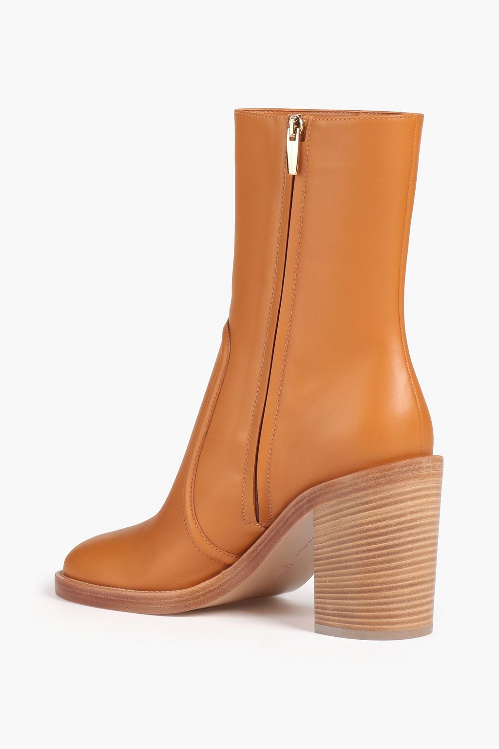 GIANVITO ROSSI Conner leather ankle boots