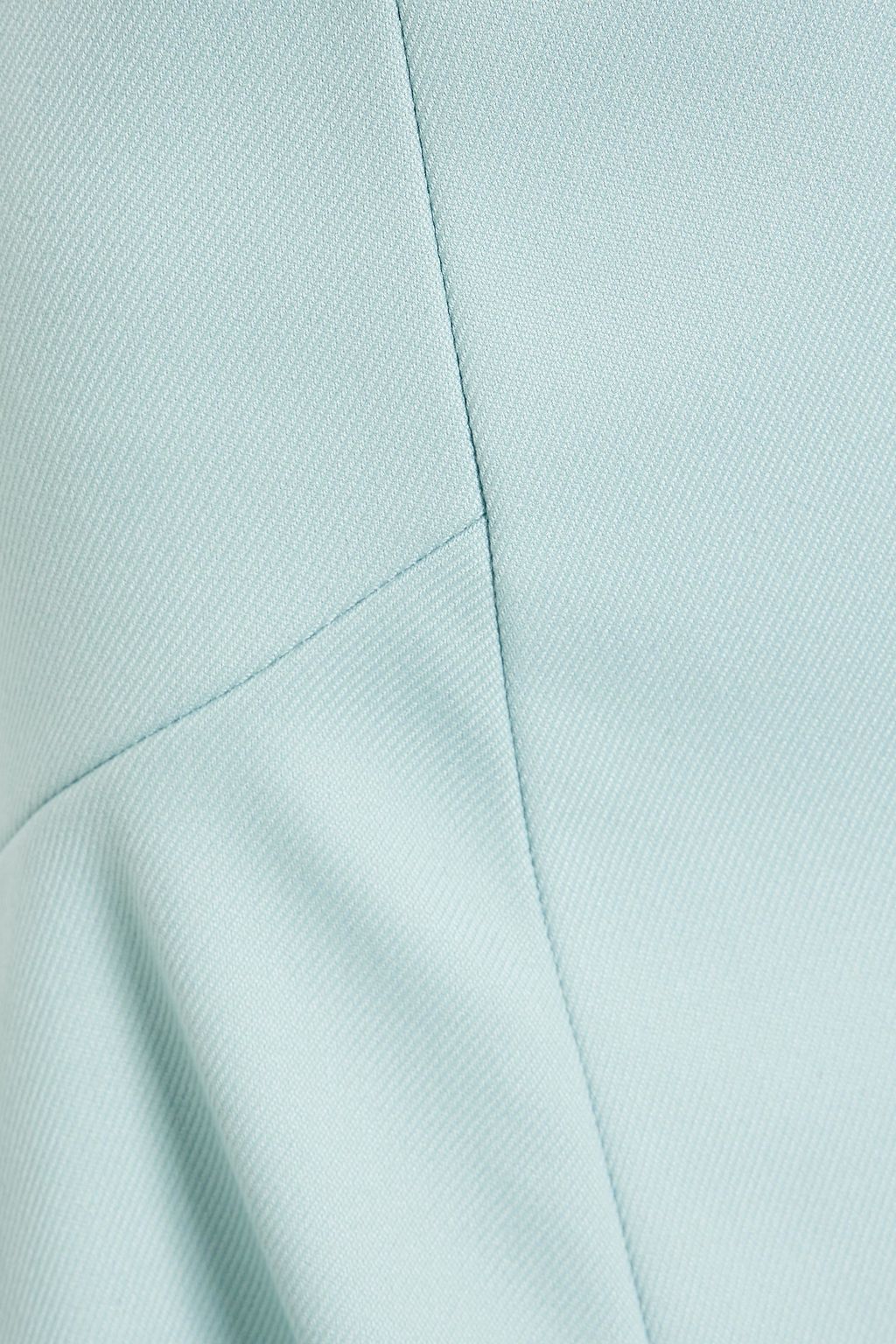 REDVALENTINO Fluted twill mini skirt