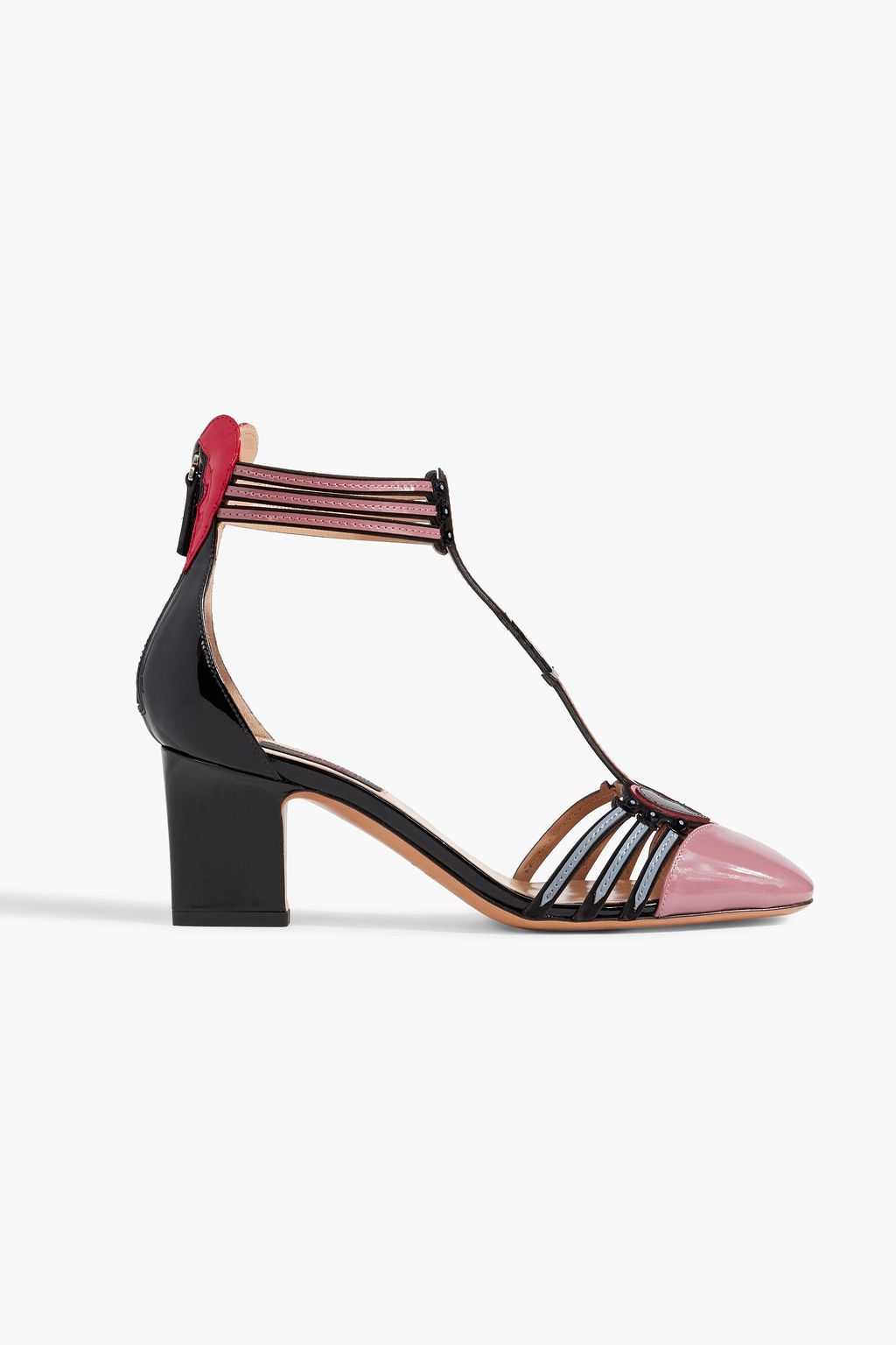 VALENTINO Broken Heart Rockblade patent-leather | Sale up to 70% | THE OUTNET