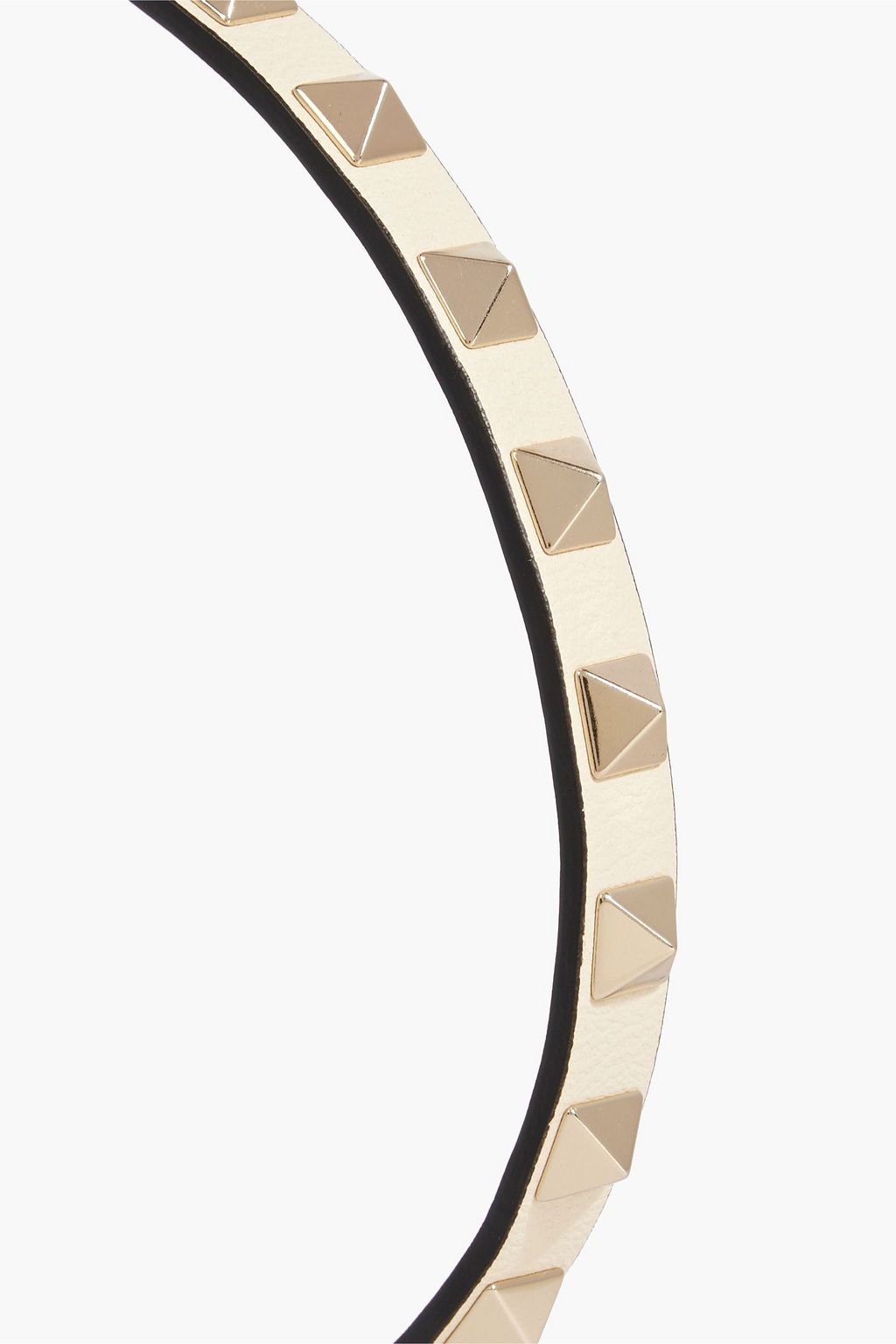VALENTINO GARAVANI Rockstud leather wrap bracelet