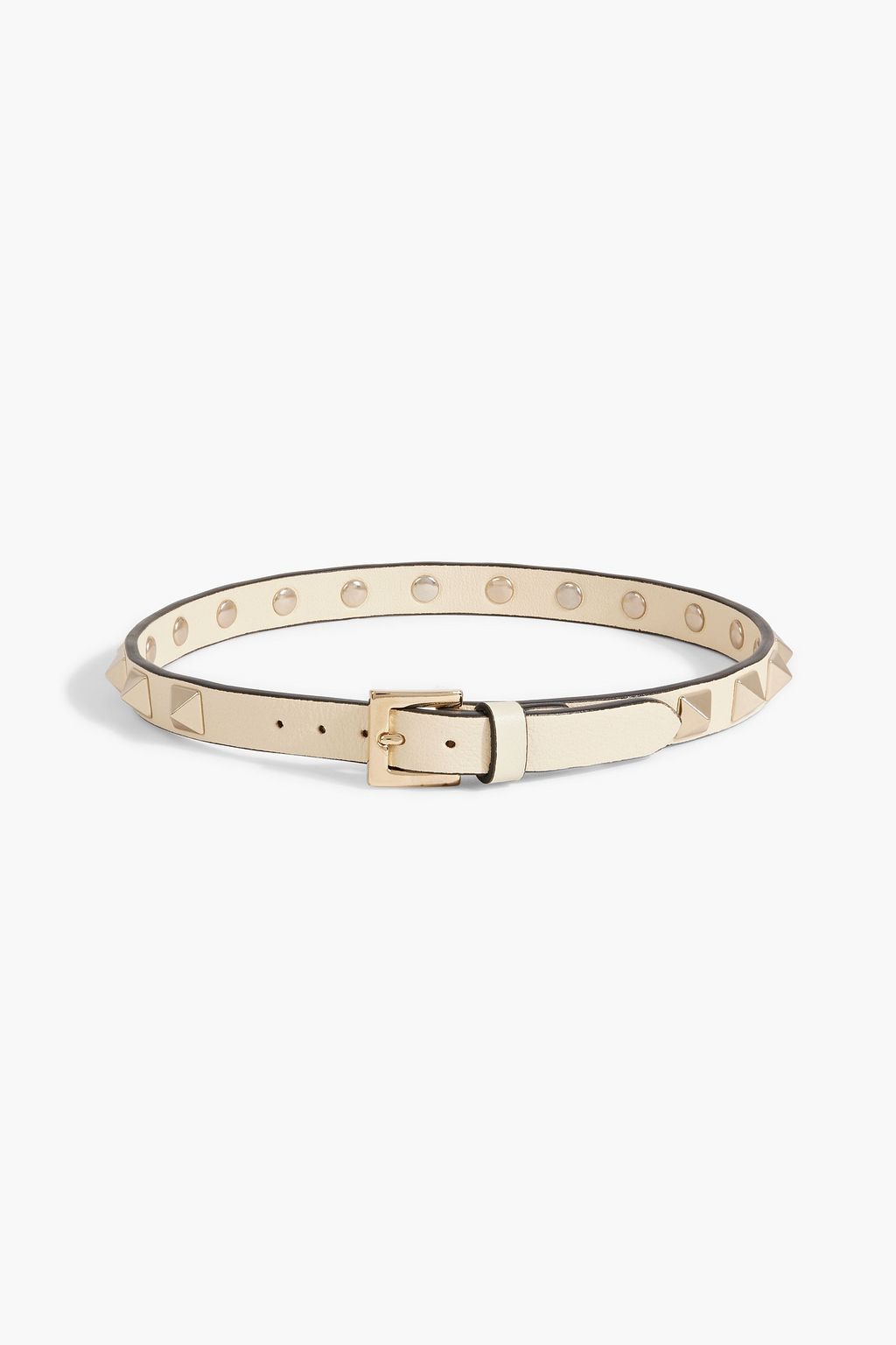 VALENTINO GARAVANI Rockstud leather wrap bracelet