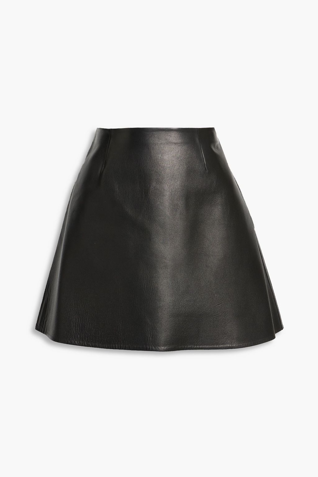 Valentino leather skirt hotsell