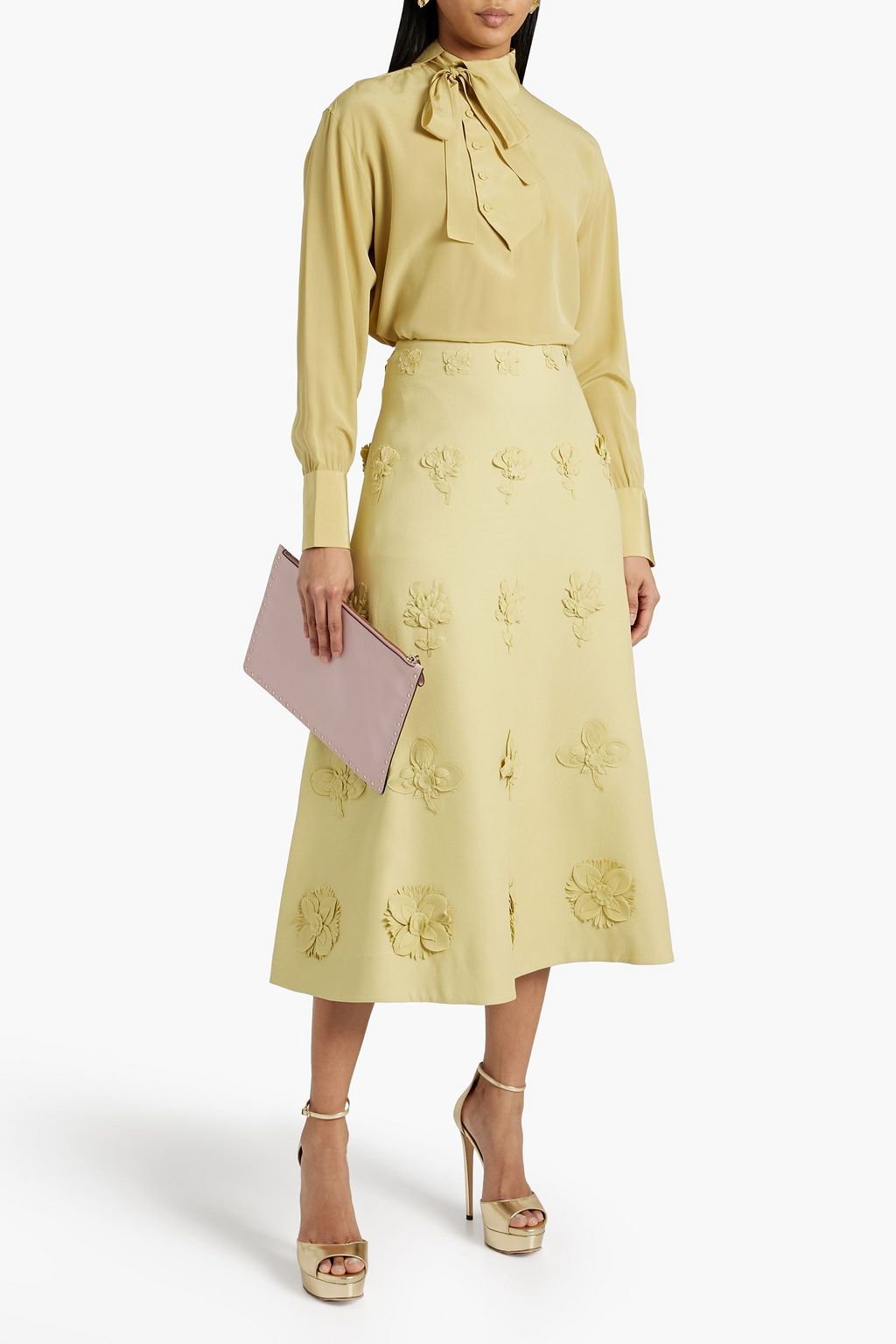 VALENTINO GARAVANI Silk crepe de chine blouse