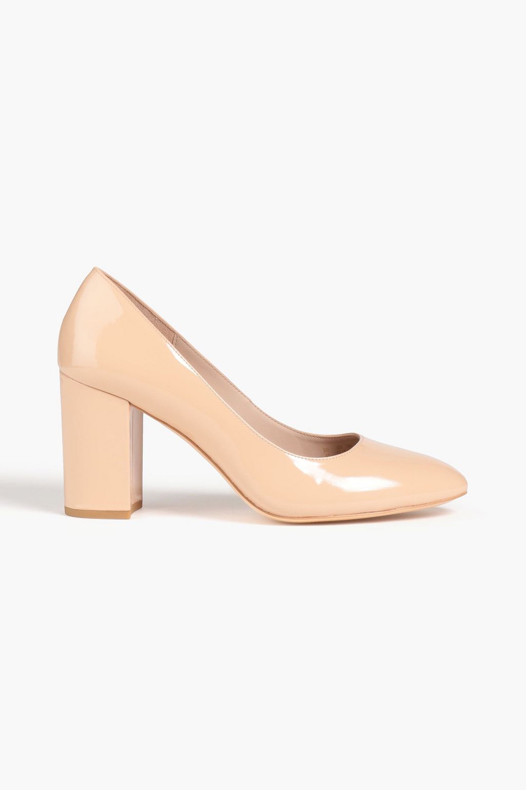 STUART WEITZMAN Ariana 80 patent-leather pumps | THE OUTNET