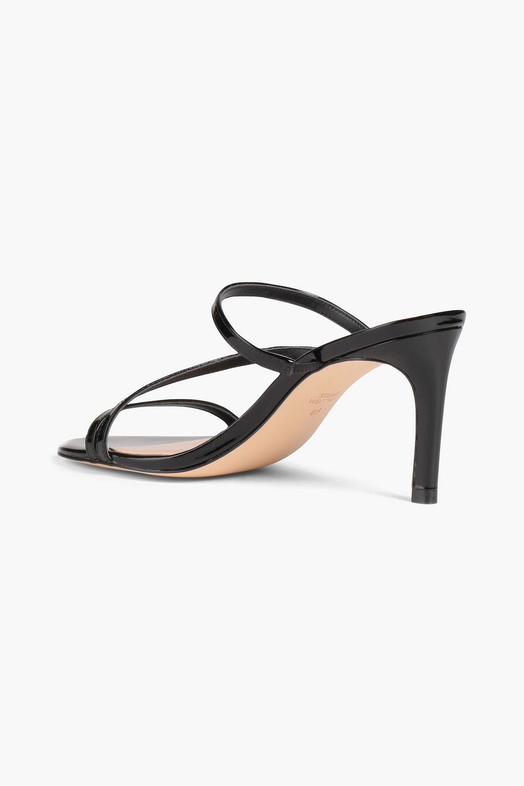 STUART WEITZMAN Dancer 80 パテントレザー ミュール