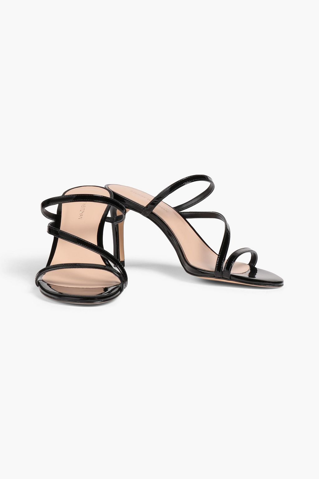 STUART WEITZMAN Dancer 80 パテントレザー ミュール