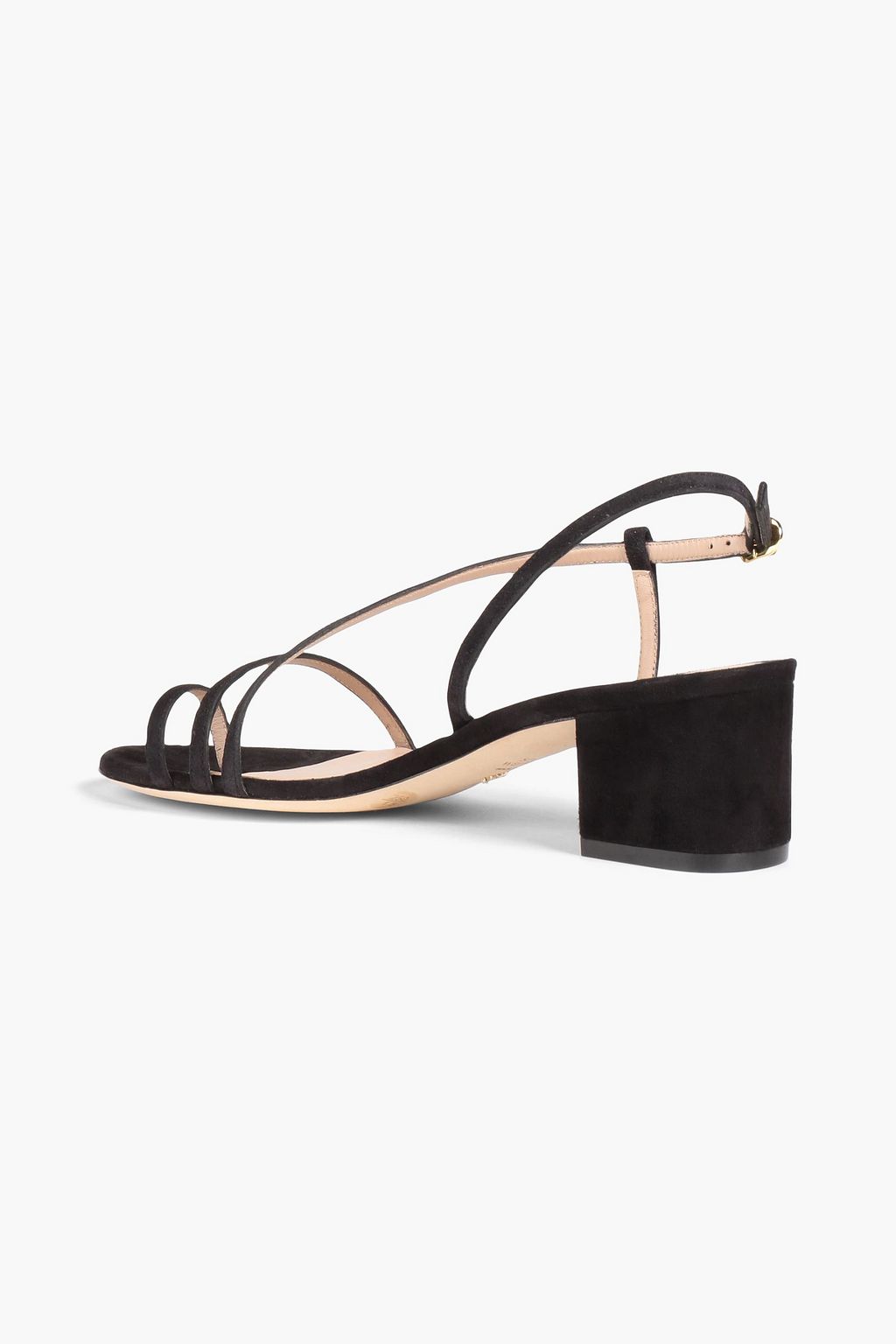 STUART WEITZMAN Soiree Sleek 50 suede sandals