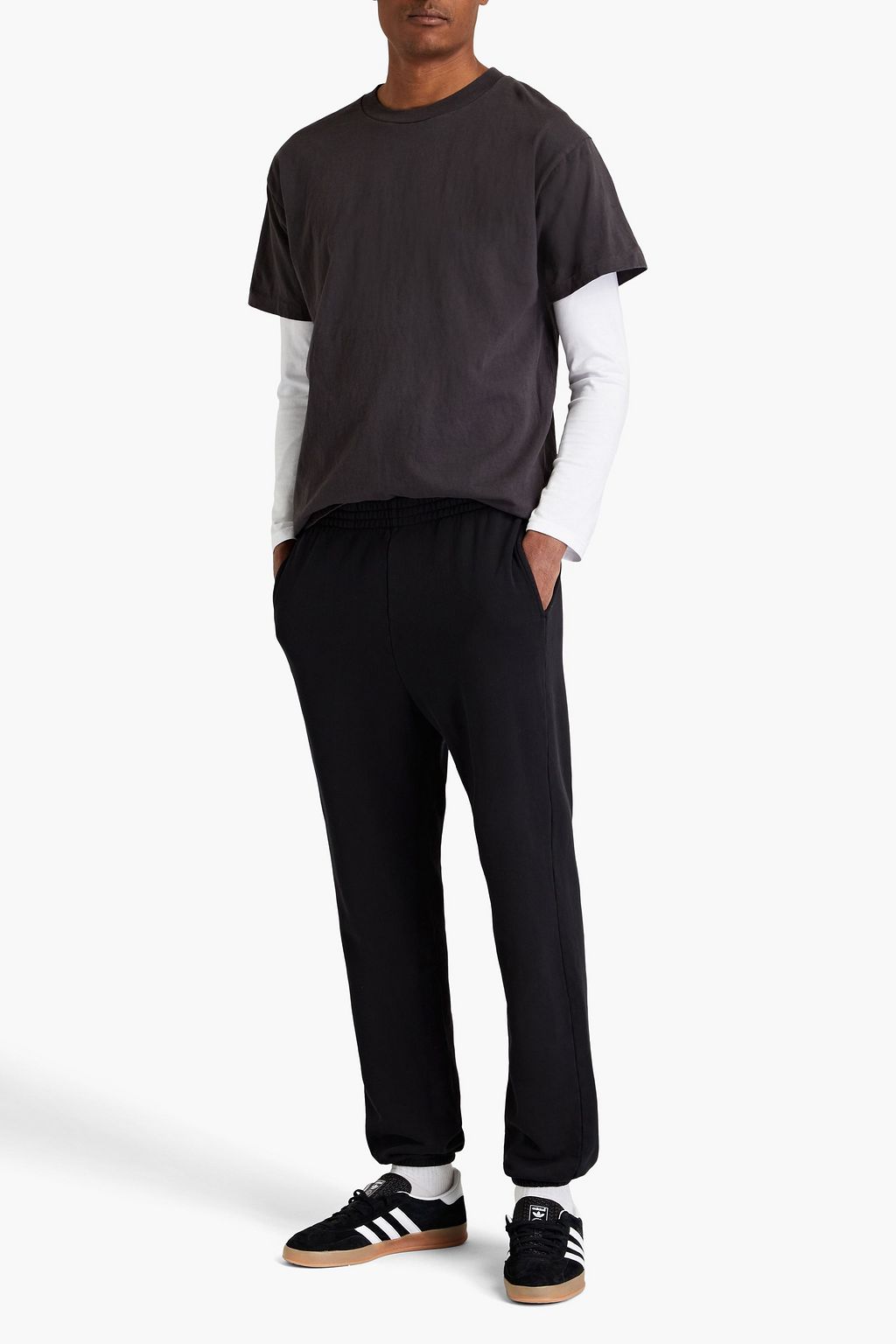 JOHN ELLIOTT Interval Sporthose aus Baumwollfrottee