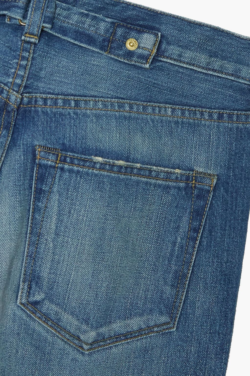 TU ES MON TRÉSOR The Emerald high-rise straight-leg jeans