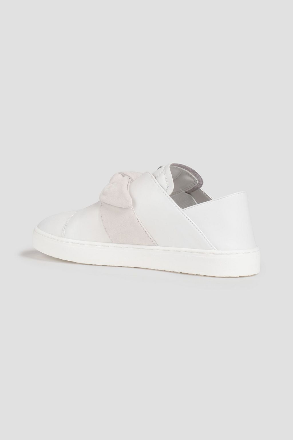 STUART WEITZMAN Bandeau Sneakers aus Leder mit einklappbarer Fersenpartie