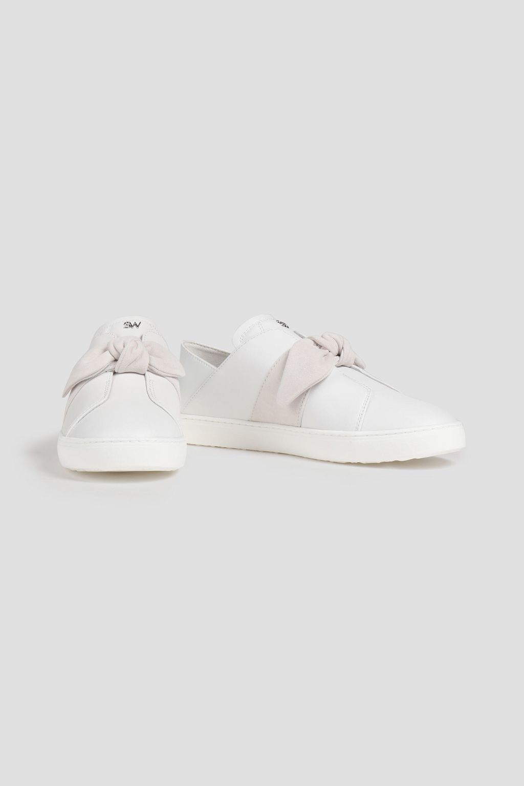 STUART WEITZMAN Bandeau Sneakers aus Leder mit einklappbarer Fersenpartie