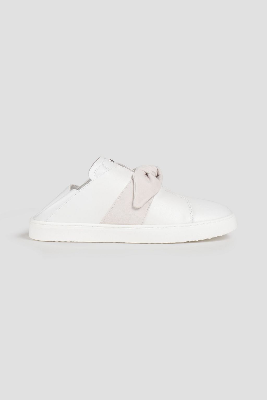 STUART WEITZMAN Bandeau Sneakers aus Leder mit einklappbarer Fersenpartie