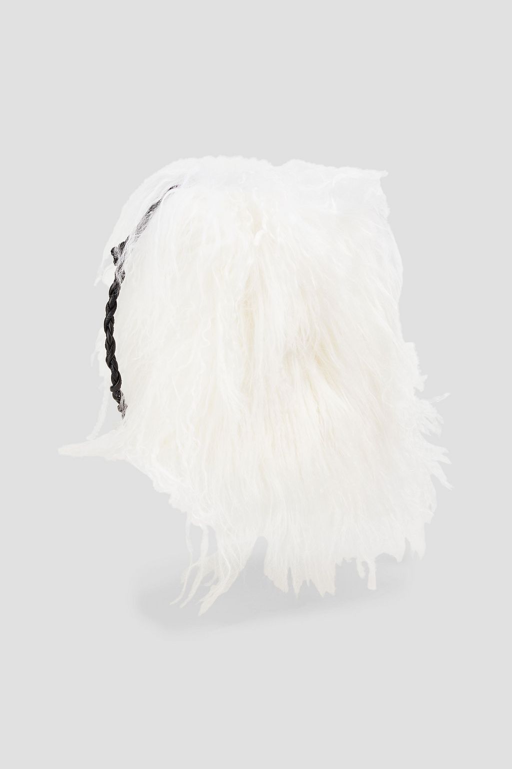 JIL SANDER Shearling shoulder bag