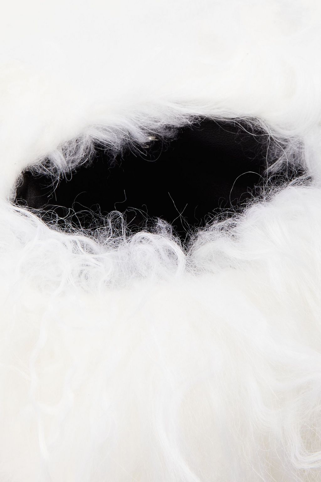 JIL SANDER Shearling shoulder bag
