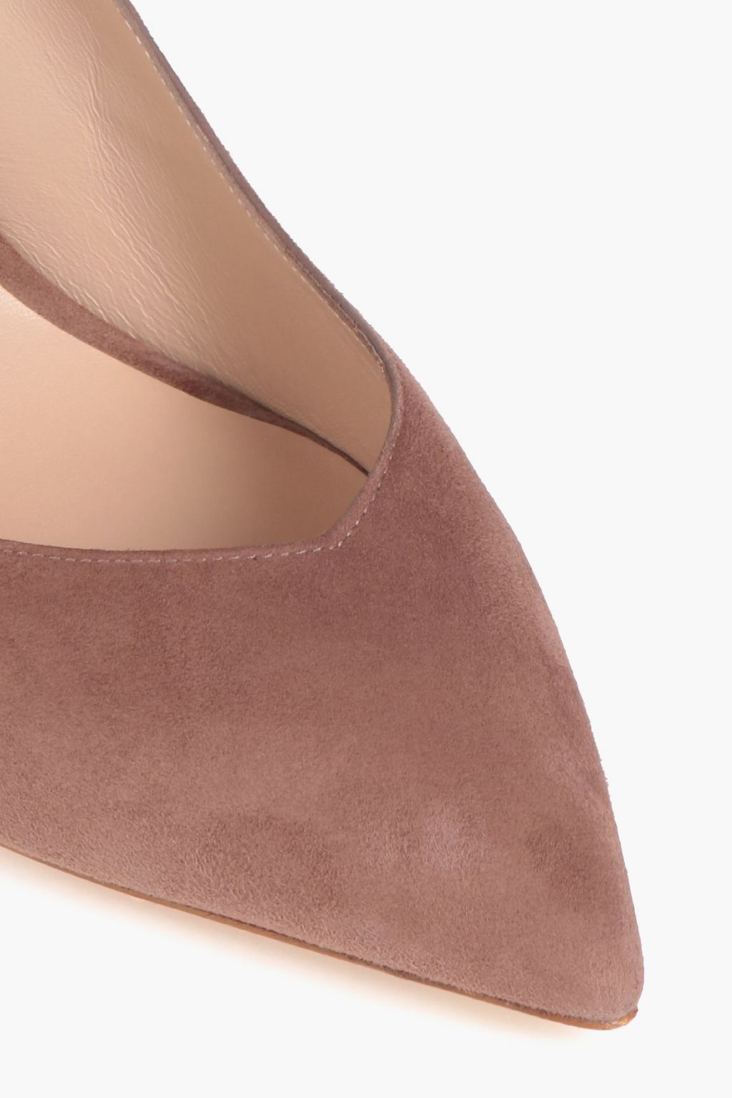 STUART WEITZMAN حذاء «آني إكس» بكعب عالٍ مقاس 85 من الجلد السويدي
