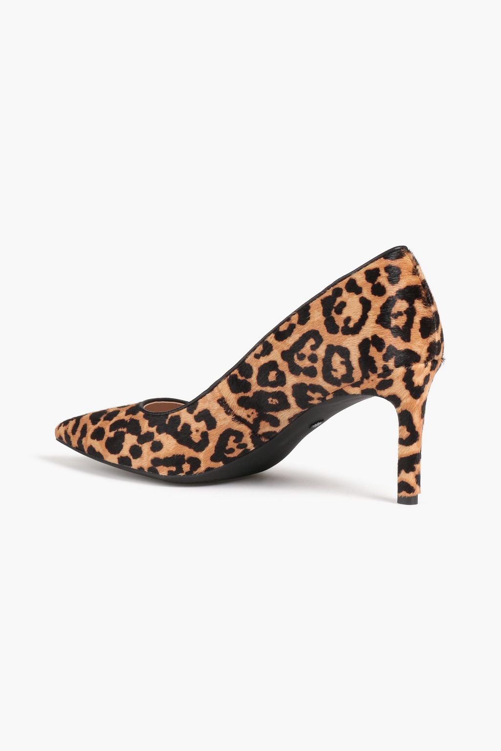 STUART WEITZMAN Dancer 75 leopard-print calf hair pumps