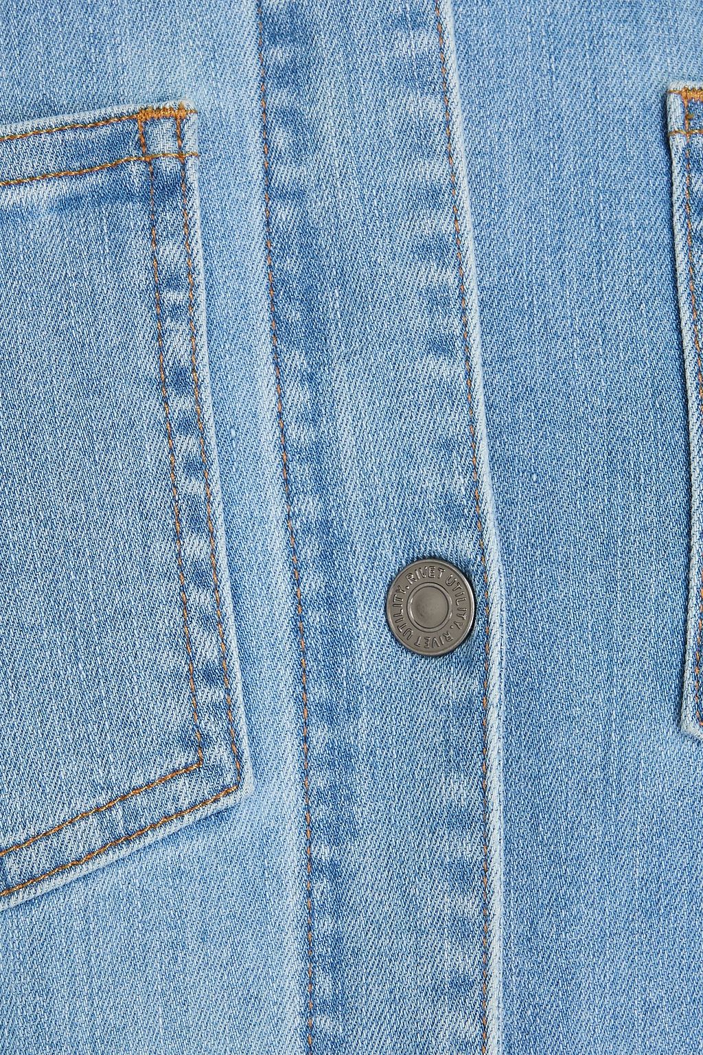 RIVET UTILITY جمبسوت «رول بريكر» من الجينز