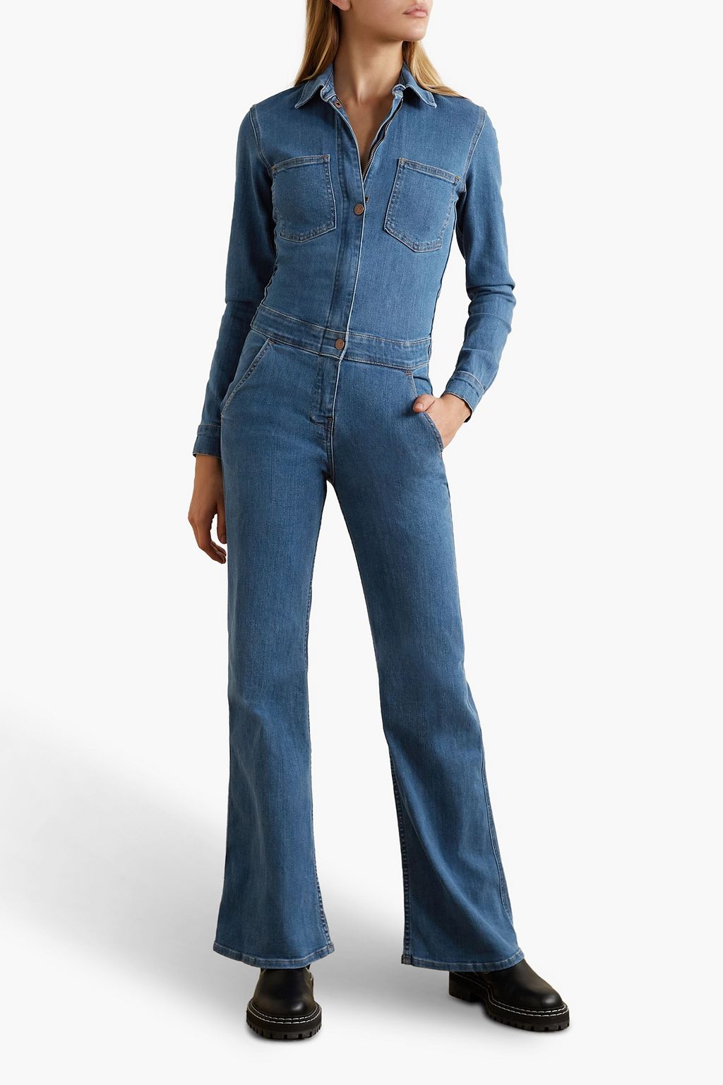 RIVET UTILITY Rulebreaker denim jumpsuit THE