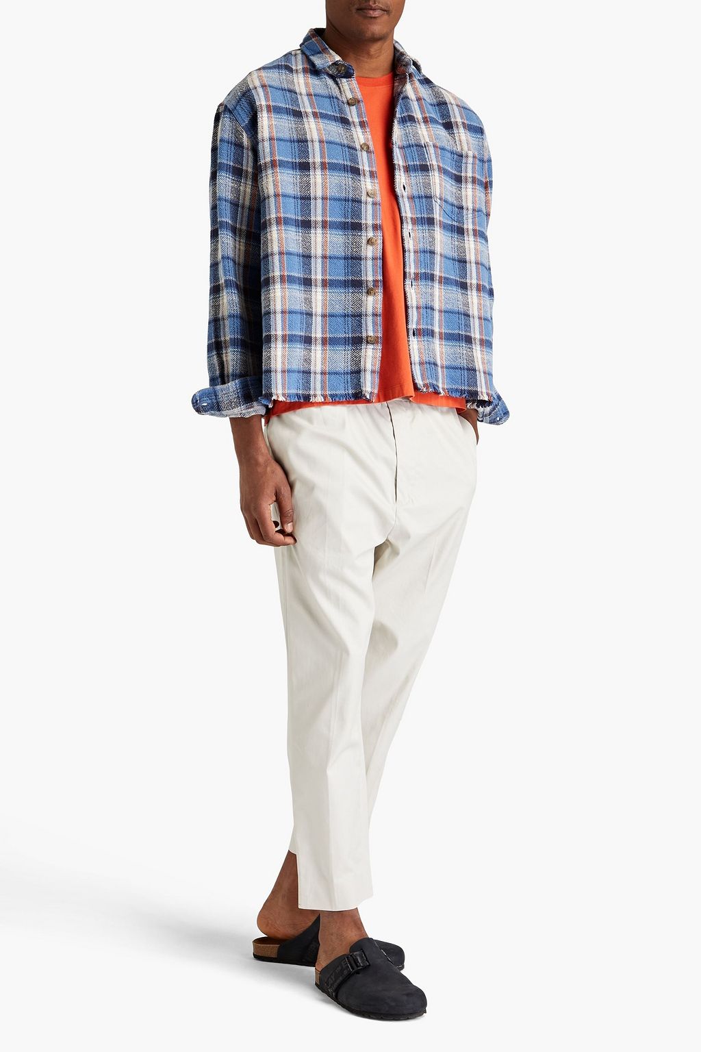JOHN ELLIOTT Meyer tapered cotton-twill pants
