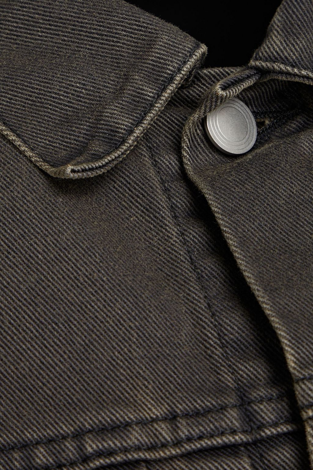 JOHN ELLIOTT Thumper pleated denim jacket