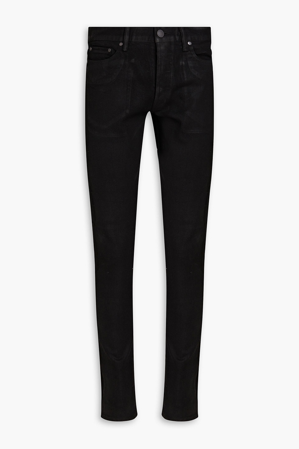 JOHN ELLIOTT THE CAST 2 COATED DENIM JEANS,3074457345636724084