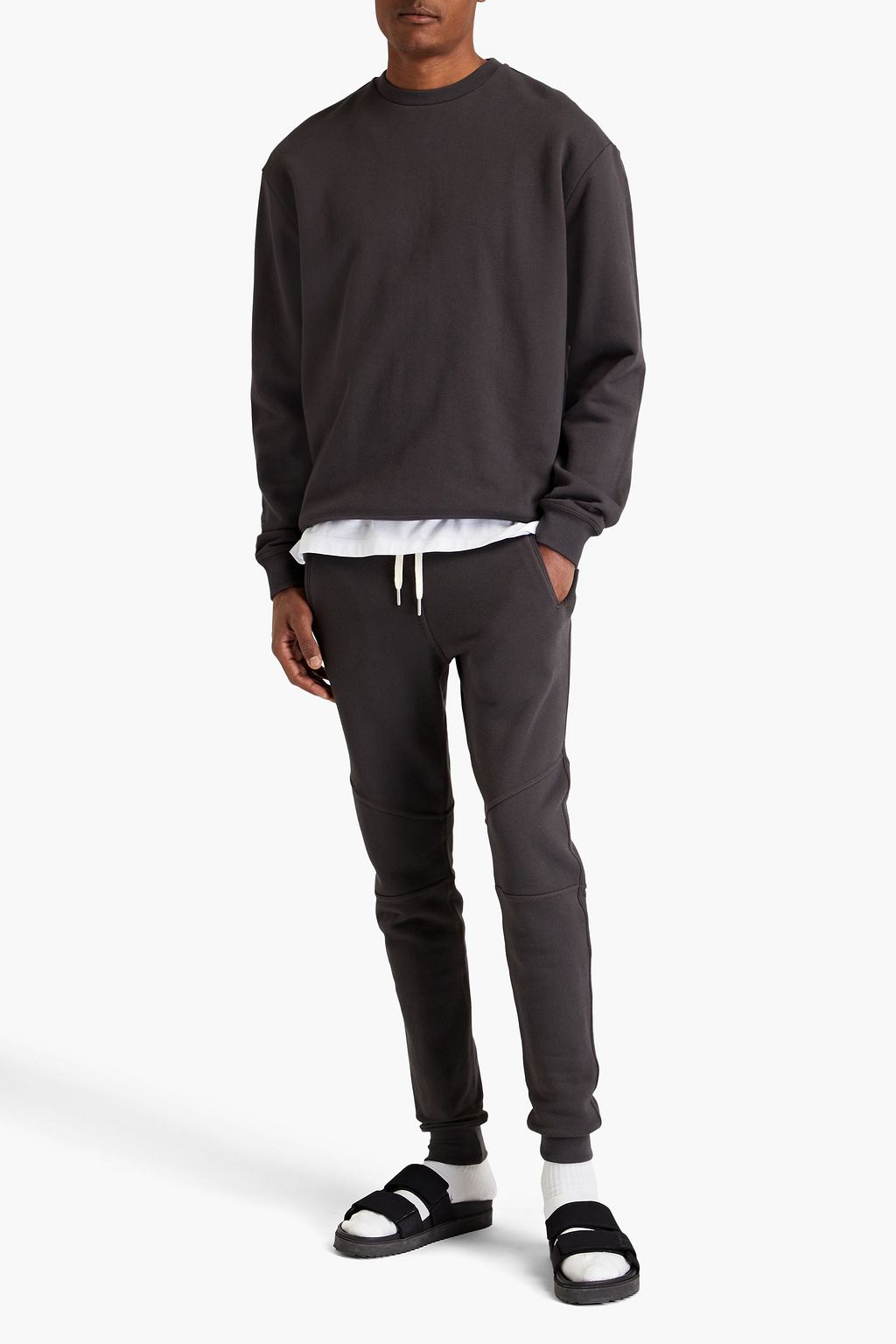 JOHN ELLIOTT French cotton-terry sweatshirt