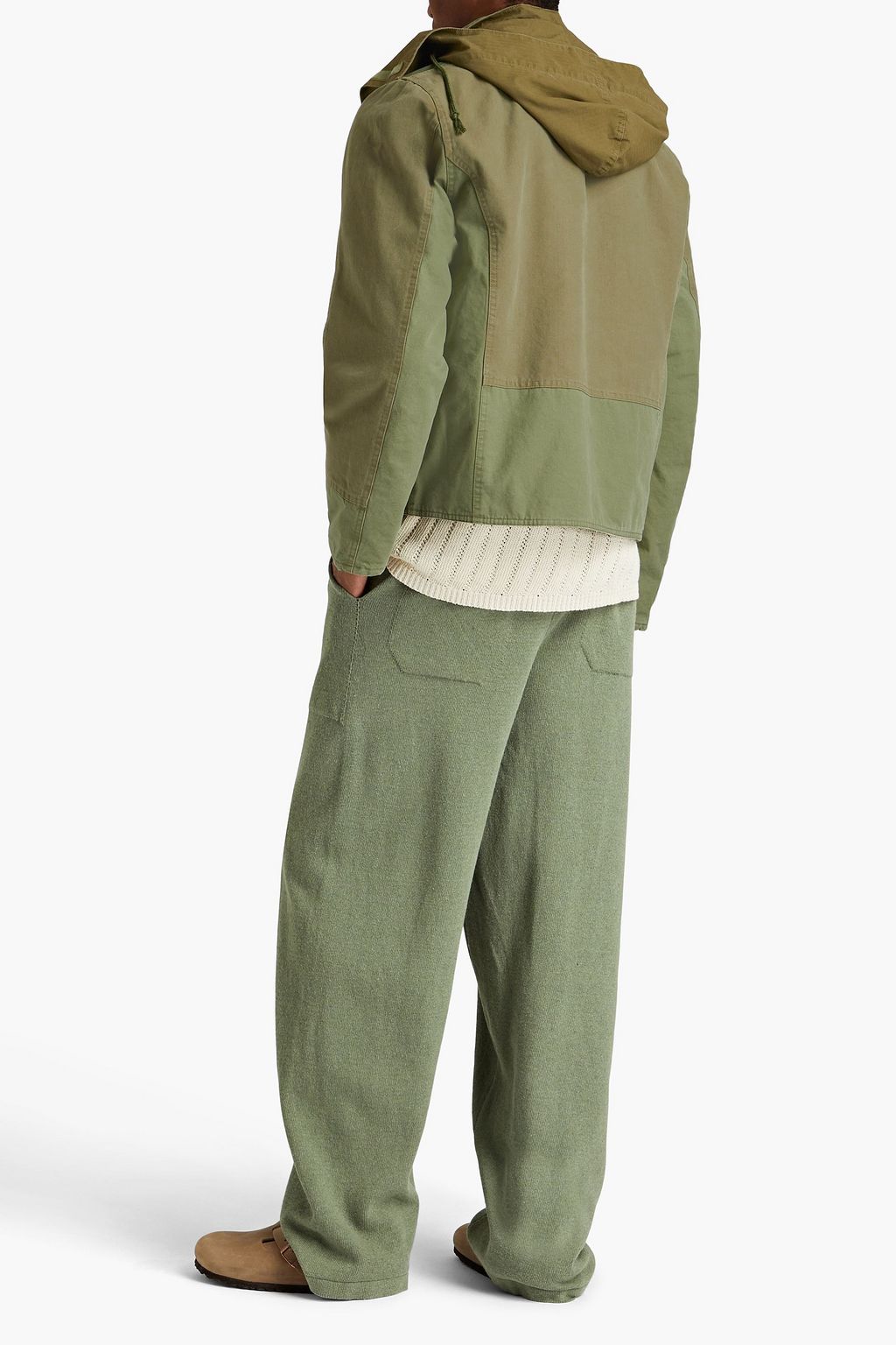 JOHN ELLIOTT Deck ripstop-paneled cotton-canvas jacket