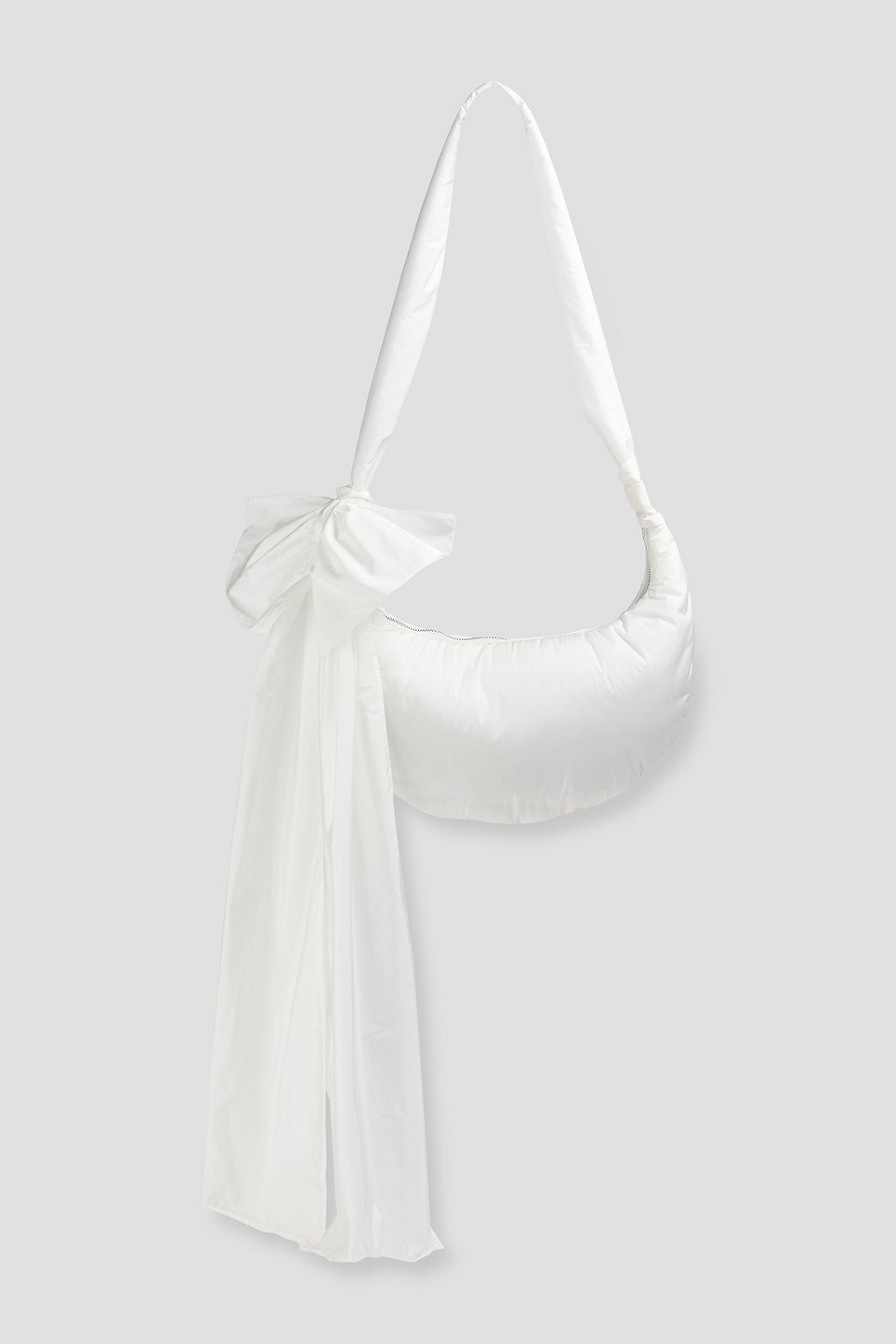 Redv Schultertasche Aus Taft Mit Schleife In White