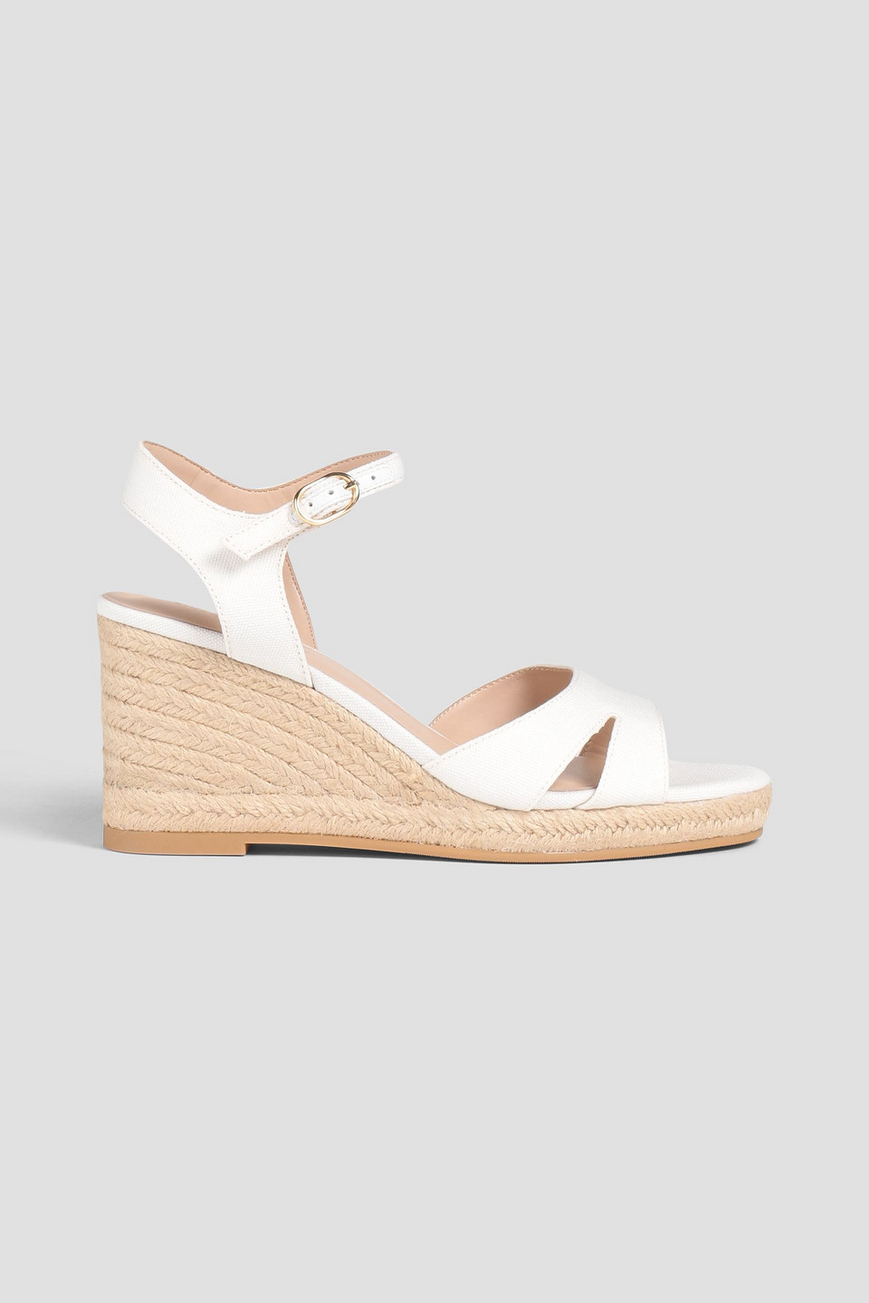 Mykonos canvas espadrille wedge sandals