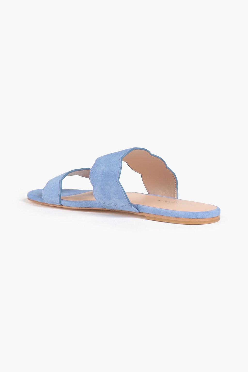 STUART WEITZMAN Santorini スエード サンダル スカラップ