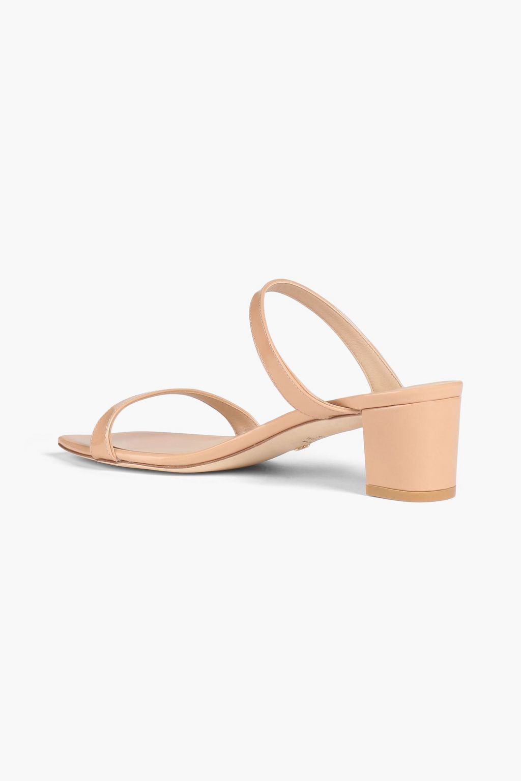 STUART WEITZMAN Aleena 50 patent-leather mules