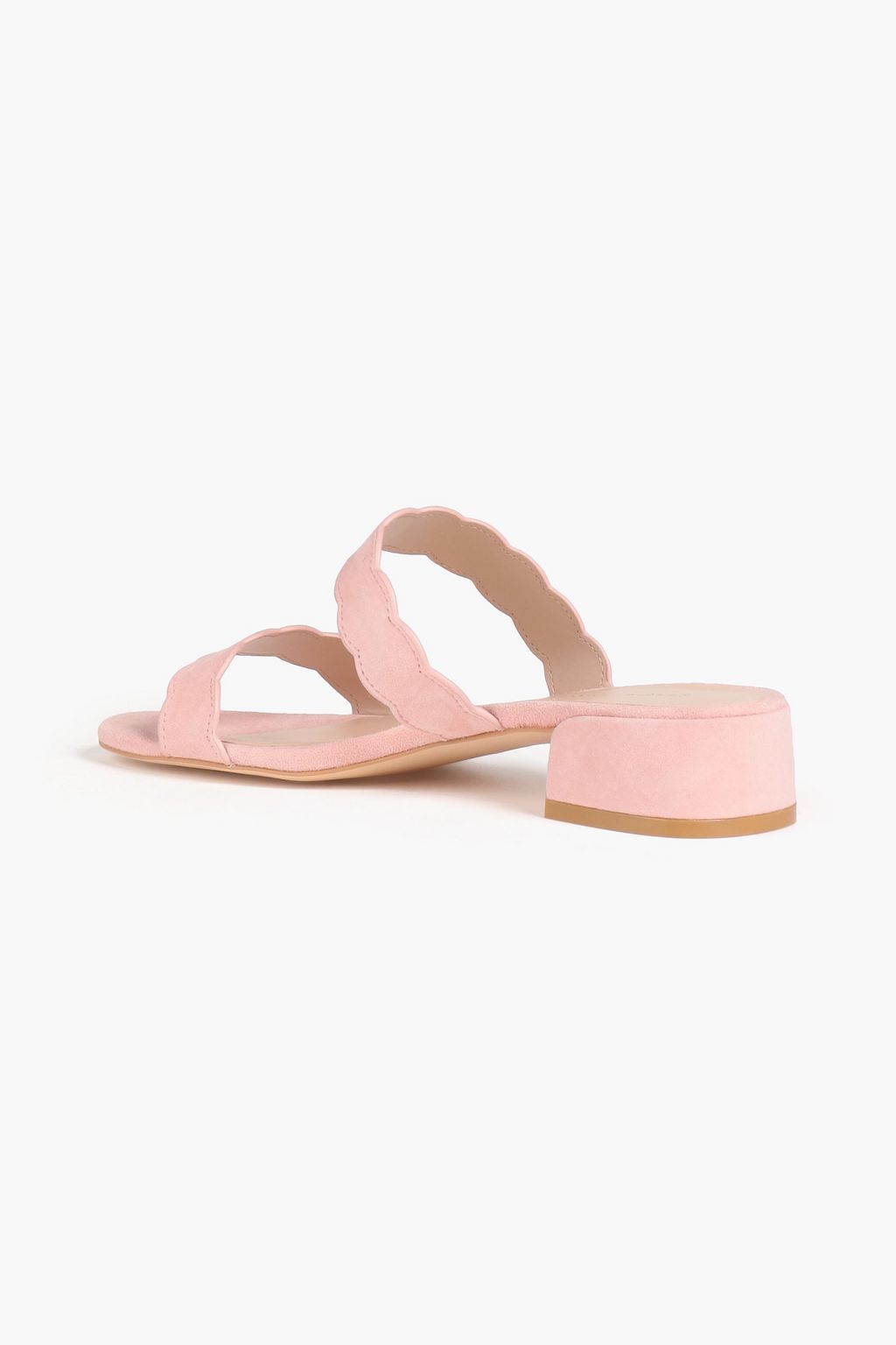 STUART WEITZMAN Santorini スエード サンダル スカラップ