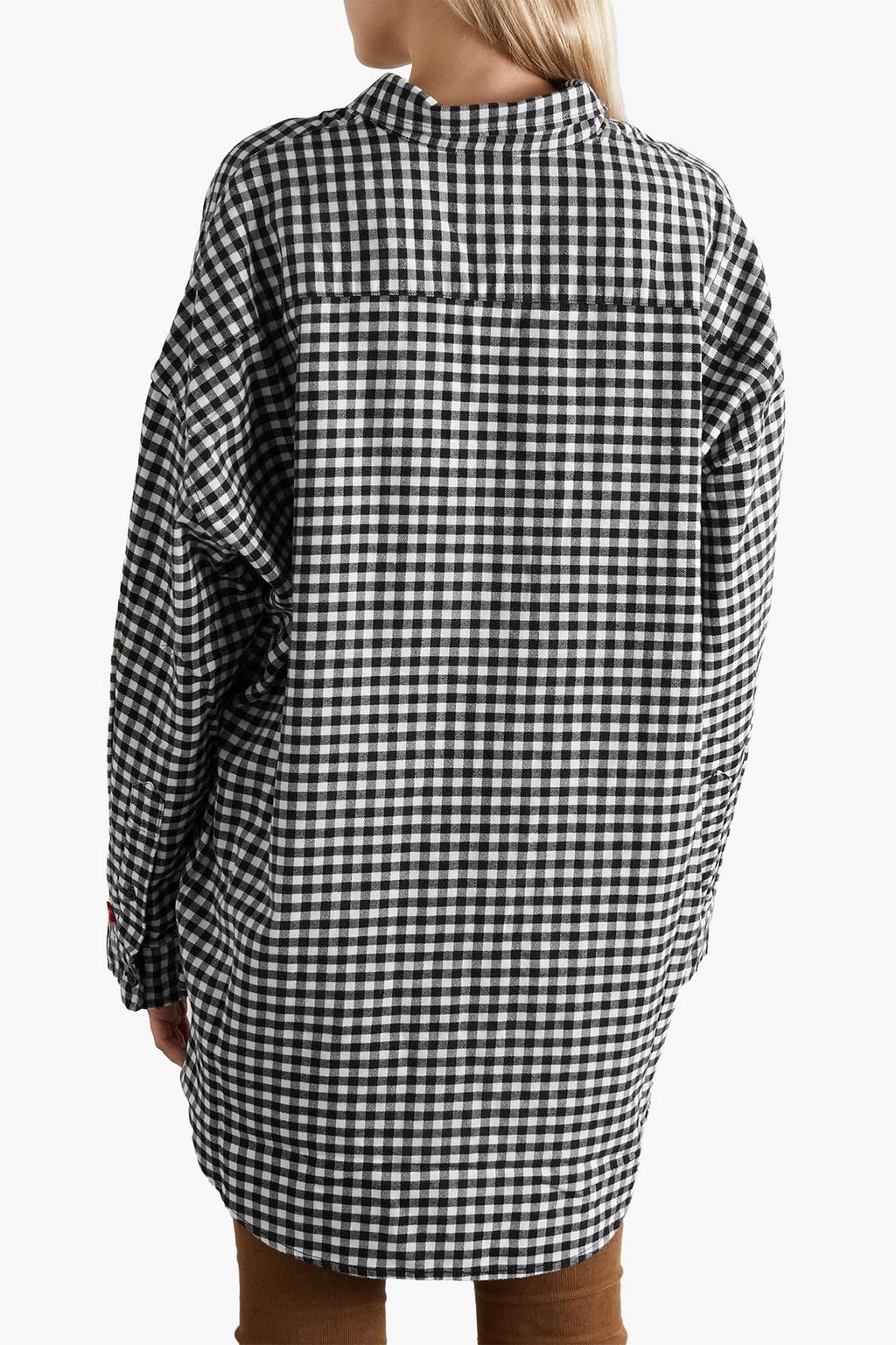 DENIMIST Oversized-Hemd aus Baumwollpopeline