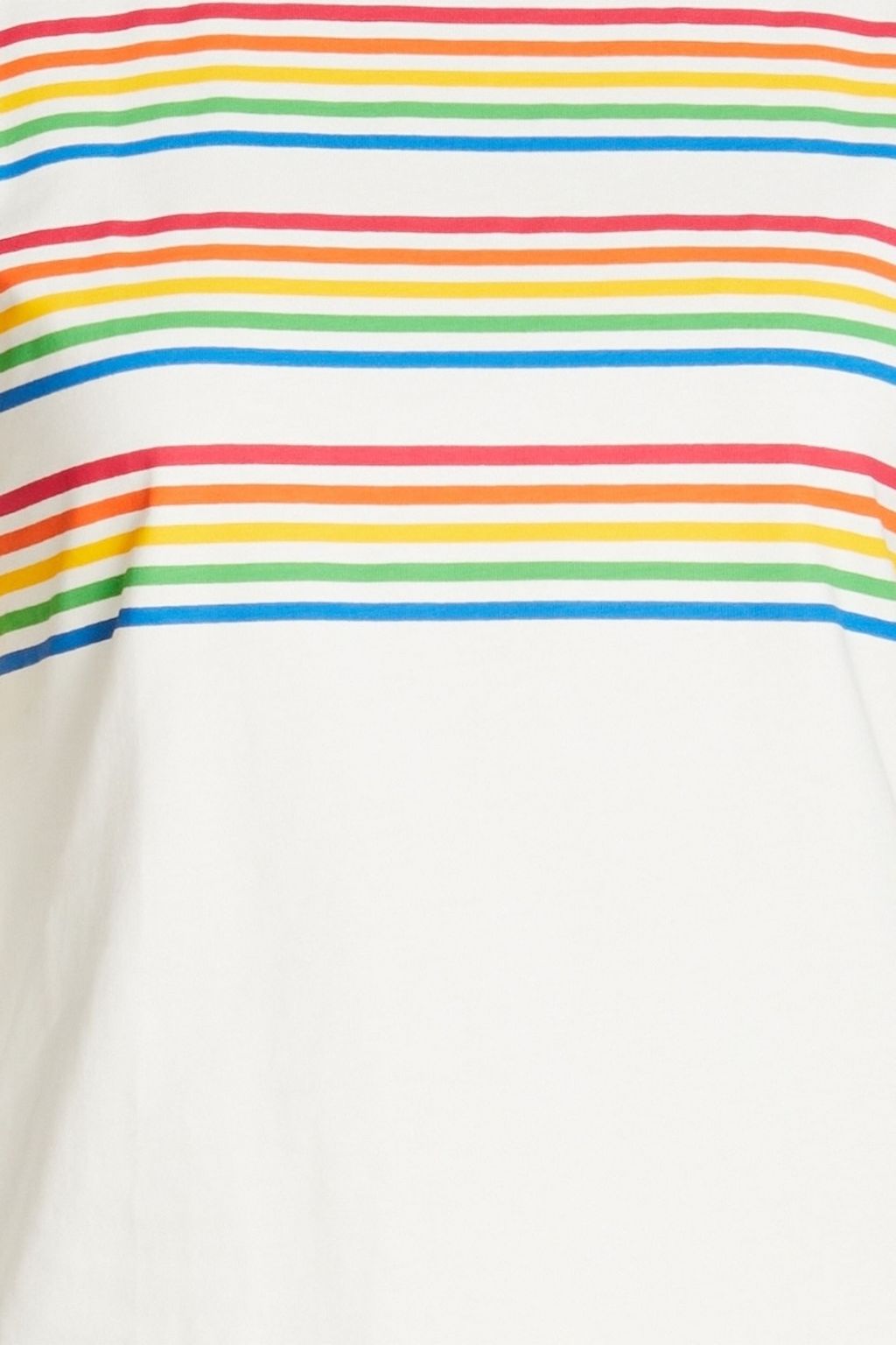 CHINTI & PARKER Striped cotton-jersey top