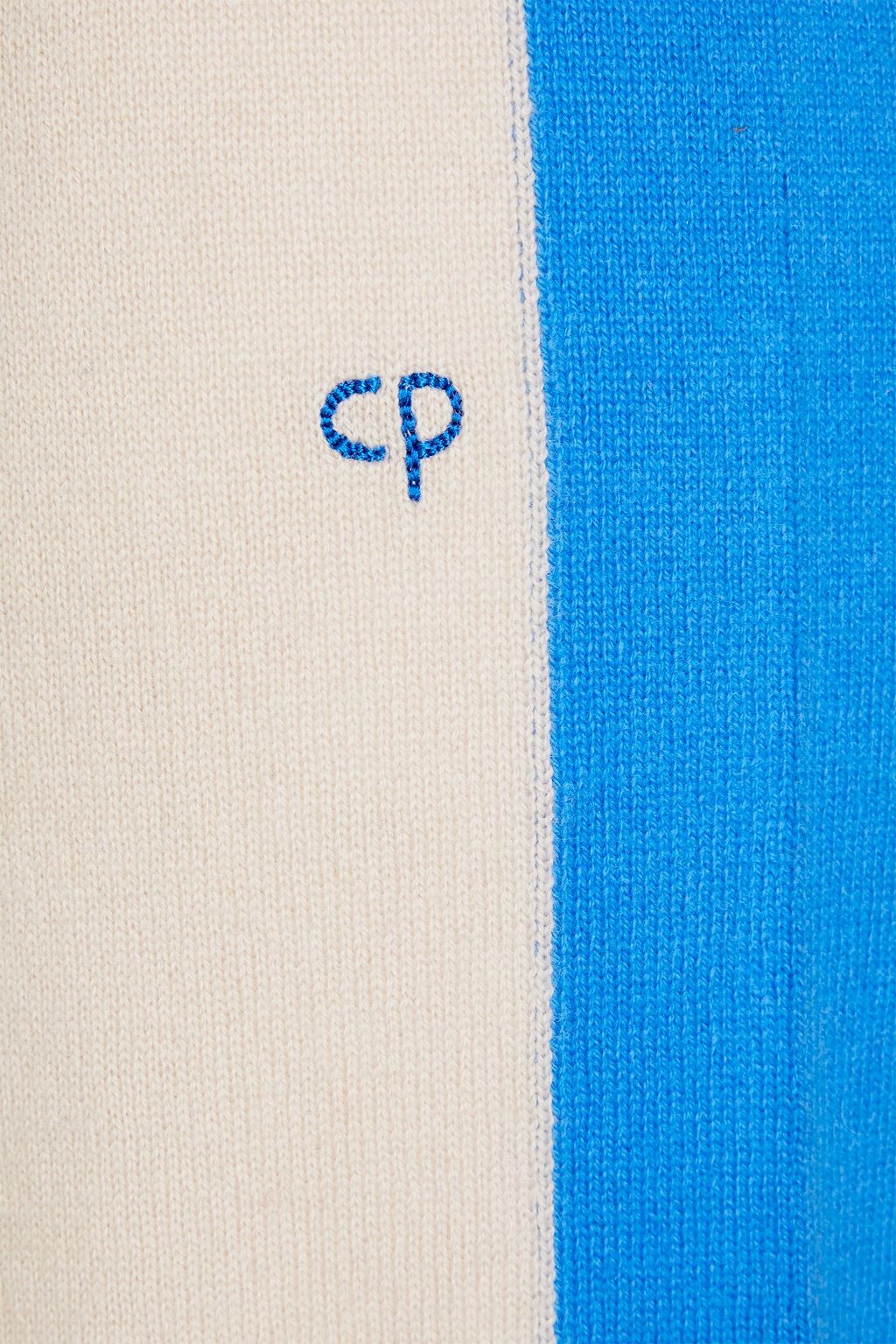 CHINTI & PARKER Intarsia wool and cashmere-blend track pants